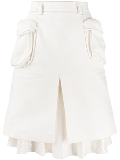 Sunnei двухслойная юбка карго