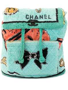 Chanel Pre-Owned фактурный стеганый рюкзак 1994-го года