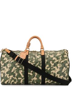 Louis Vuitton сумка Keepall Bandouliere 55 из коллаборации с Takashi Murakami