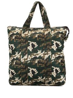 Fendi Pre-Owned сумка-шопер Zucchino с узором