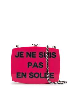 Chanel Pre-Owned сумка через плечо Je Ne Suis Pas En Solde 2015-го года