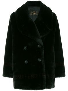 Fendi Pre-Owned пальто из искусственного меха