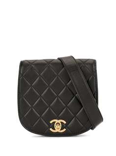 Chanel Pre-Owned стеганая поясная сумка 1990-х годов