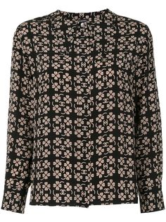 Chanel Pre-Owned рубашка с длинными рукавами и логотипом СС