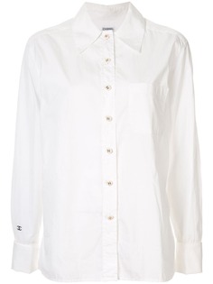 Chanel Pre-Owned рубашка с длинными рукавами