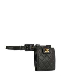 Chanel Pre-Owned стеганая поясная сумка 1992-го года