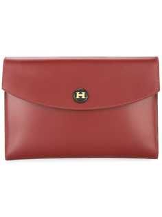 Hermès клатч с застежкой-защелкой с логотипом pre-owned Hermes