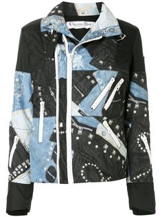 Christian Dior джинсовая куртка на молнии pre-owned