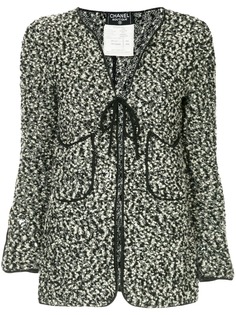 Chanel Pre-Owned кардиган с ленточной завязкой