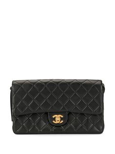 Chanel Pre-Owned стеганый рюкзак 85-93-х годов