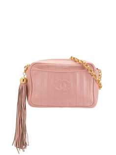 Chanel Pre-Owned сумка на плечо 1992-го года с кисточкой и логотипом CC
