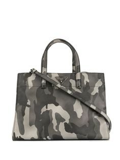 Prada Pre-Owned сумка с камуфляжным узором