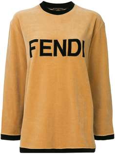 Fendi Pre-Owned толстовка с принтом