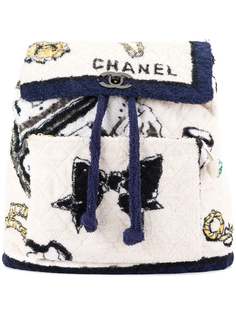 Chanel Pre-Owned стеганый рюкзак