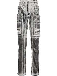 Rick Owens DRKSHDW джинсы с принтом