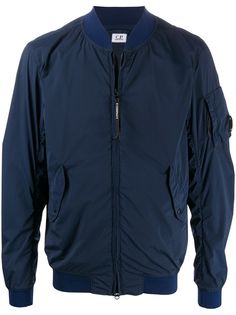 C.P. Company куртка-бомбер на молнии с линзами