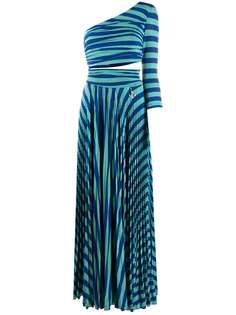 Elisabetta Franchi полосатое платье