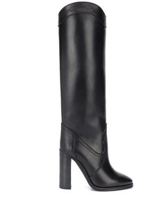 Saint Laurent высокие сапоги Kate