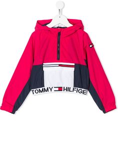 Tommy Hilfiger Junior укороченная куртка без застежки