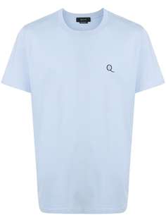 Qasimi футболка с круглым вырезом и вышитым логотипом