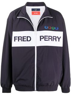 Fred Perry бомбер с вышитым логотипом