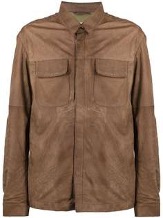 Giorgio Brato куртка-рубашка с карманами