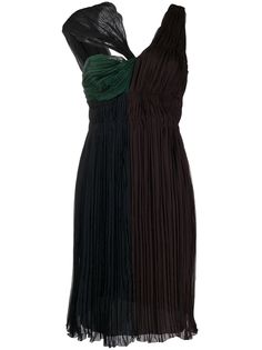 Prada Pre-Owned платье со сборками и драпировкой