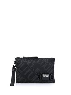 Versace Jeans Couture клатч на молнии с логотипом