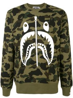 A BATHING APE® толстовка с камуфляжным принтом Bape