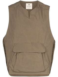 Snow Peak жилет с карманом-муфтой