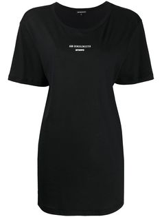 Ann Demeulemeester футболка с логотипом