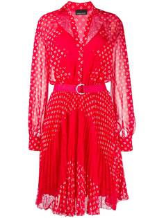 Ermanno Ermanno платье-рубашка в мелкую точку