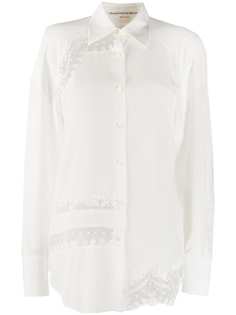 Ermanno Scervino рубашка с кружевом