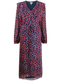 Escada Sport платье с запахом и цветочным принтом