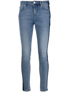 Escada Sport двухцветные джинсы скинни