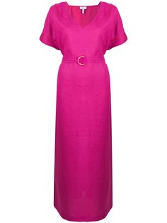 Escada Sport платье с V-образным вырезом и поясом