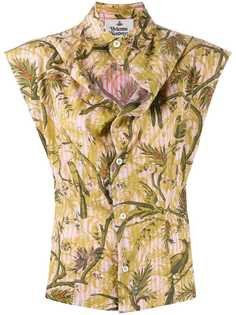 Vivienne Westwood рубашка без рукавов с вышивкой