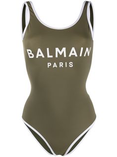 Balmain слитный купальник с логотипом
