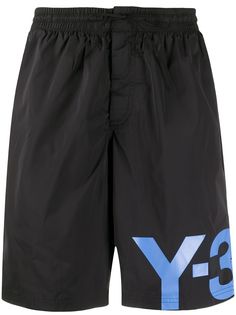Y-3 плавки-шорты с логотипом