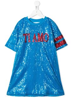 Alberta Ferretti Kids платье Ti Amo