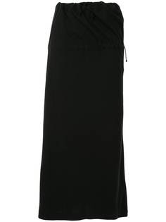 Yohji Yamamoto Pre-Owned ярусная юбка миди