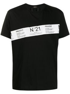Nº21 футболка с принтом