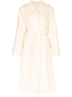 Low Classic тренч из искусственной кожи с поясом