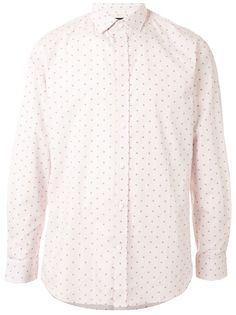 Kent & Curwen рубашка в мелкую точку