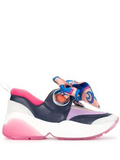 Emilio Pucci кроссовки Positano с бантом