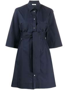 P.A.R.O.S.H. платье-рубашка с поясом
