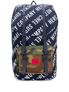 Herschel Supply Co. рюкзак с камуфляжным карманом и логотипом