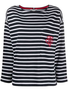 Tommy Hilfiger футболка Breton с монограммой