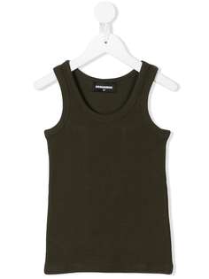 Dsquared2 Kids ребристый топ без рукавов