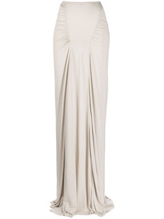 Rick Owens Lilies юбка с завышенной талией и сборками